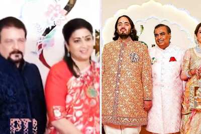 BJP Leader Smriti Irani, Husband Zubin Among Guests At Anant Ambani-Radhika Merchant Wedding In Mumbai