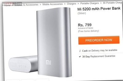 Xiaomi Mi Power Banks up for pre-order on Flipkart; to go on sale next week