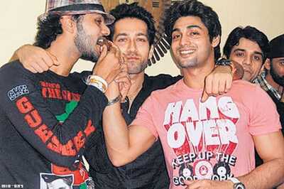 Birthday bumps for Ruslaan Mumtaz