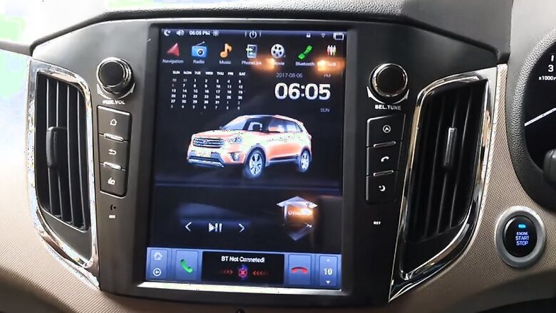 Install Tesla Inspired 10.4-Inch Infotainment System in 2018 Hyundai Creta for Rs 46,000 [Video]