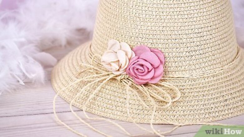 Elegant, Colorful and Fun Ways to Decorate a Hat with Flowers