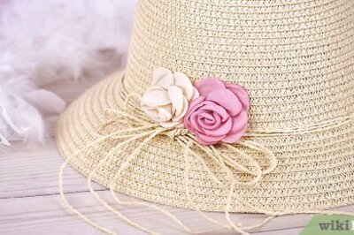 Elegant, Colorful and Fun Ways to Decorate a Hat with Flowers