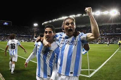 Malaga seal quarters berth beating FC Porto 2-0 in second leg