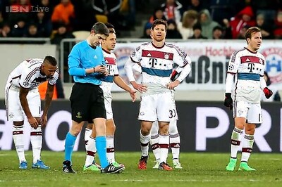 We have only ourselves to blame, says Bayern Munich after draw