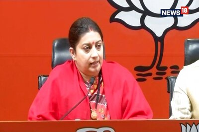 Smriti Irani Slams Congress, Claims Rajiv Gandhi Foundation Received Funds from China