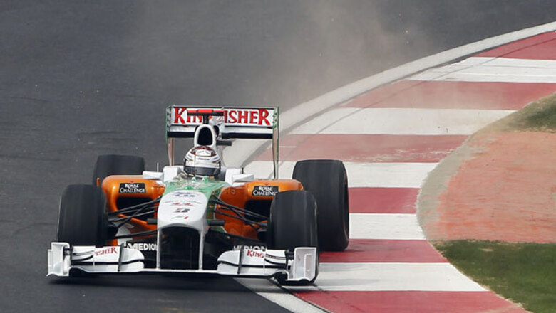 Poor show by Force India in Indian GP qualifying