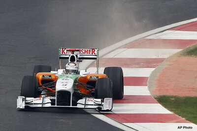 Poor show by Force India in Indian GP qualifying