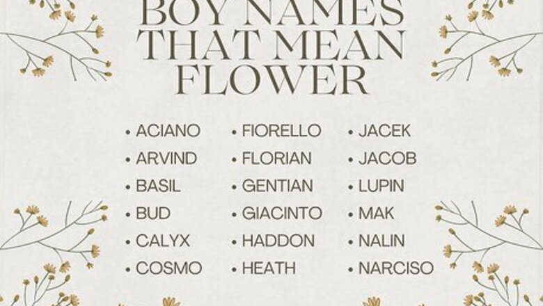 Unique Floral & Botanical-Inspired Names for Boys
