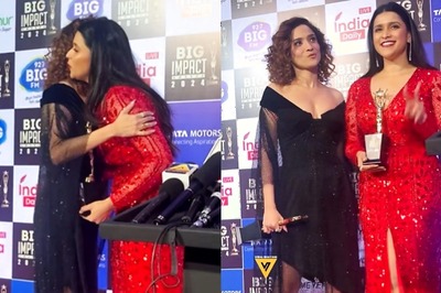 Ankita Lokhande Hugs Mannara Chopra, Holds Her Close At Award Show; Video Goes Viral