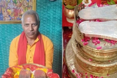 Shri Ram Charan Padukas Worth Rs 1 Crore Gifted To Ayodhya Temple Ahead Of Inauguration