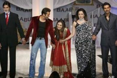 No Big B song in Baabul album