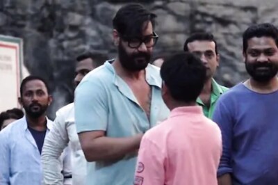 Watch: Ajay Devgan’s 'Special Handshake' With Son Yug Melts a Million Hearts