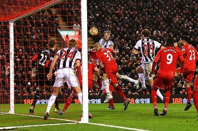 EPL: Liverpool snatch 96th minute equaliser against West Brom