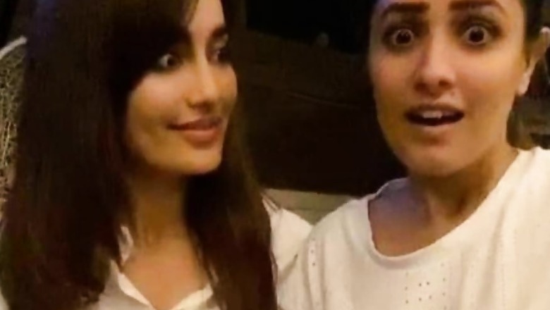 Naagin Stars Anita Hassanandani and Surbhi Jyot's Funny Reunion Leave Fans Laughing