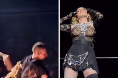 Madonna's Accidental Fall From Chair Becomes Highlight Of Seattle Show