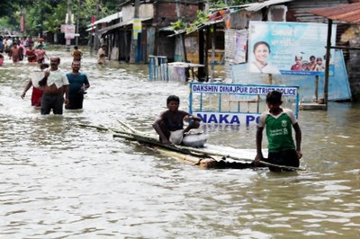 400 Families Evacuated in Howrah District Due to Floods Triggered by Heavy Rains