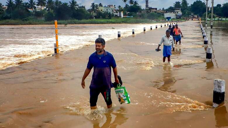 Rains Updates: Low Pressure Likely to Intensify in Next 48 Hrs; TN to Receive Fresh Round of Heavy Showers