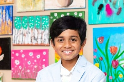 A 12-year-old Raises Nearly Rs 12 Lakh For Charity By Selling His Artwork