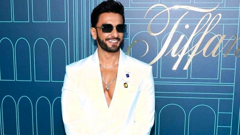 Ranveer Singh Looked Dapper In A Gaurav Gupta Suit At The Tiffany & Co’s Store Launch In NYC