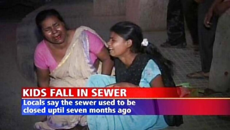Child enters sewer, dies from toxic gas