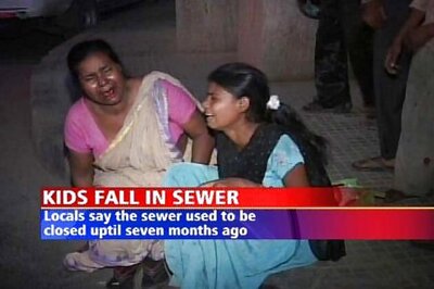 Child enters sewer, dies from toxic gas