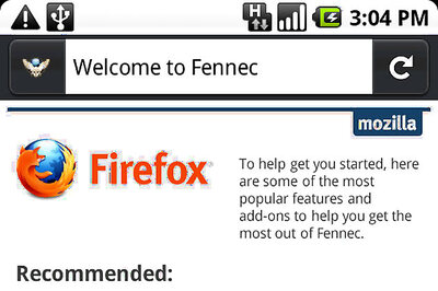 Firefox for Andriod, pre-alpha released