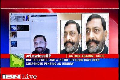 Journalist murder case: UP government suspends 4 police officers, no action against SP Minister