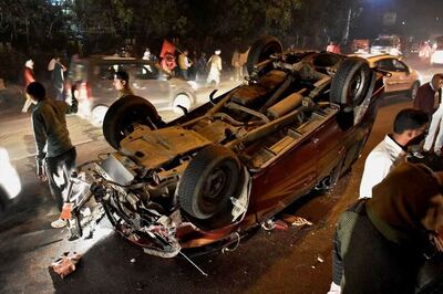 Eight Persons Killed as MUV Collides With Truck in West Bengal