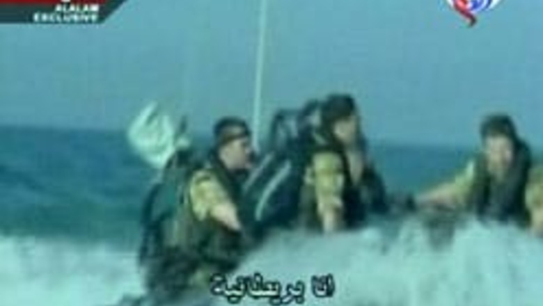Iran president pardons UK sailors