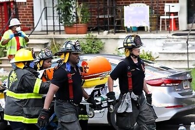Gas explosion destroys Baltimore homes, 1 dead and children trapped