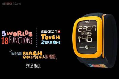 Swatch announces new Touch Zero One smartwatch for beach volleyball lovers