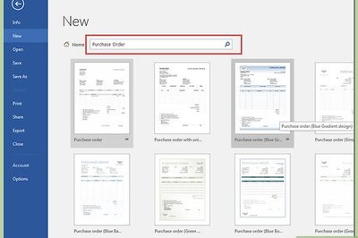 How to Write a Purchase Order