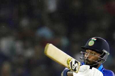 WATCH: Hardik Pandya's Carnage in Final Over to Smash Hat-trick of Sixes in Last Over Against Australia