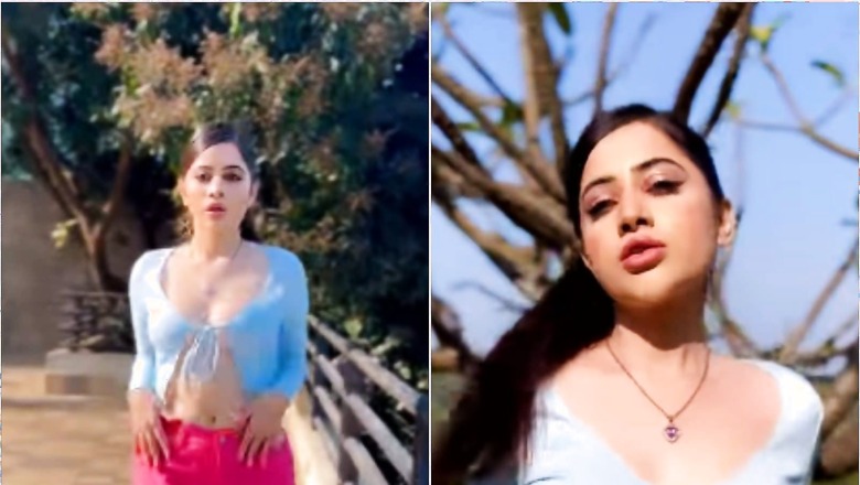Urfi Javed Gets Trolled Yet Again For Her Blue Cut-Out Top, Netizens Say 'Didi Mujse Ek Saree Le Jao'