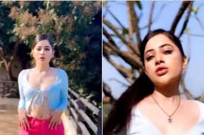 Urfi Javed Gets Trolled Yet Again For Her Blue Cut-Out Top, Netizens Say 'Didi Mujse Ek Saree Le Jao'