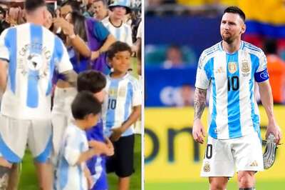 Antonela Roccuzzo Worried About Lionel Messi's Ankle Injury After Copa America Final | WATCH