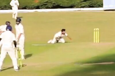 WATCH: Comedy of Errors as Bowler Misses Easy Run-out Chance