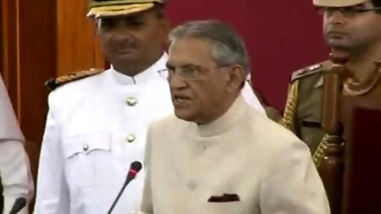 Uttar Pradesh governor BL Joshi resigns