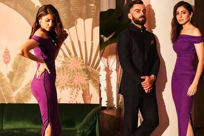 Anushka Sharma's Red Carpet Look In Violet Slit Gown Screams Sophistication