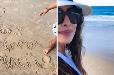 A Sneak Peek Into Priyanka Chopra And Daughter Malti Marie's Beach Day