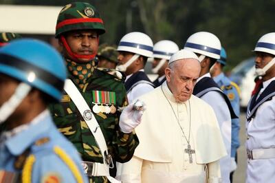 Pope Urges Decisive Measures for Myanmar Refugees, Avoids 'Rohingya'