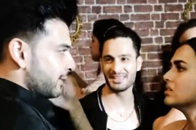 Tejasswi Prakash-Karan Kundrra Indulge in PDA as They Party with Rajeev Adatia, Umar Riaz; Watch