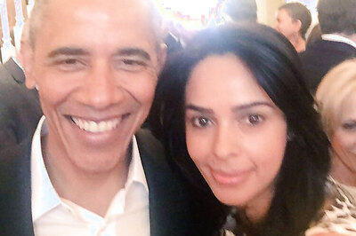 Photo of the day: Mallika Sherawat meets US President Barack Obama again