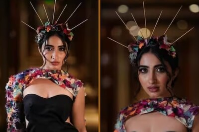Saanya Iyer, In Strapless Black Mini-dress, Steals The Show At Times Fashion Week