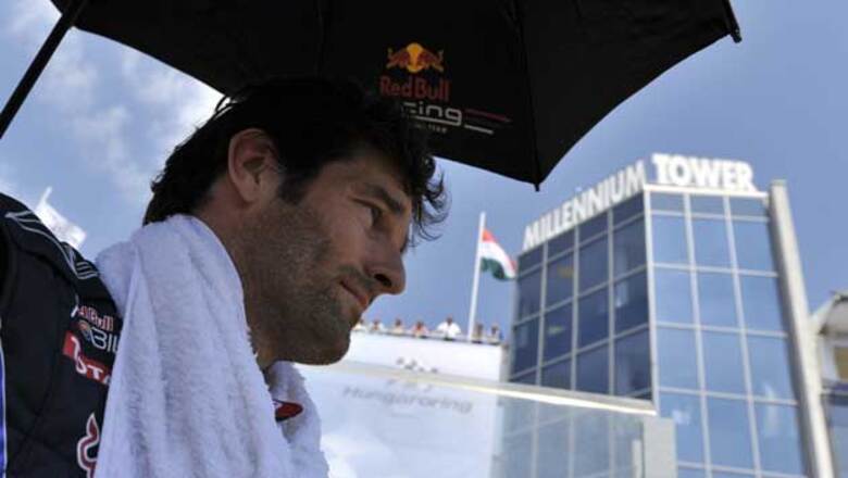Webber heads for a break, McLaren shuts shop