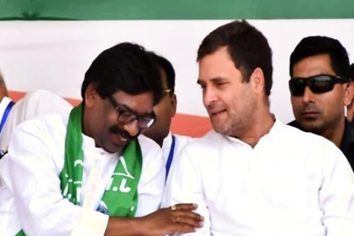 INDIA Bloc Will Fight for Rights of Poor and Win, Says Rahul in Birthday Greetings to Soren