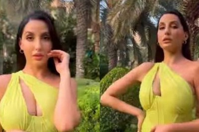 Nora Fatehi Shines Bright in Neon Bodycon Dress, Grooves To Beyonce's Break My Soul; Watch Video