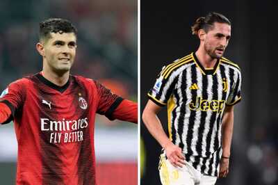 Serie A: Christian Pulisic Helps AC Milan Beat Sassuolo; Adrian Rabiot Hands Juventus Win Over Roma
