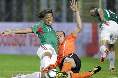  Football WC warmup: Netherlands beat Mexico