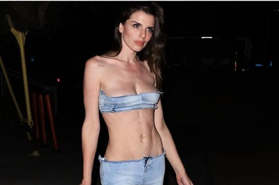 Julia Fox Turns Her Polaroids Into Skirt For Vogue Cover